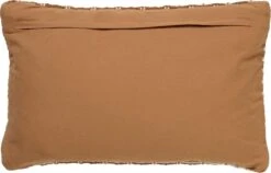 DANA - Kussenhoes Van Katoen Tobacco Brown 40x60 Cm - Bruin - Exclusief Binnenkussen -Dutch Decor 1200x768