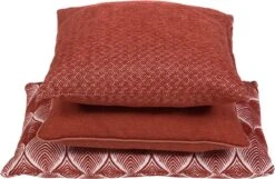 VISKER - Sierkussen 45x45 Cm - Terra - Terracotta - Bruin - Basic En Effen Dessin - Met Luxe Bies - Inclusief Binnenvulling 11 VISKER - Sierkussen 45x45 Cm - Terra - Terracotta - Bruin - Basic En Effen Dessin - Met Luxe Bies - Inclusief Binnenvulling -Dutch Decor 1200x781 6