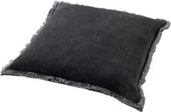 BURTO - Kussenhoes Van Gewassen Katoen Raven 45x45 Cm - Zwart - Exclusief Binnenkussen 18 BURTO - Kussenhoes Van Gewassen Katoen Raven 45x45 Cm - Zwart - Exclusief Binnenkussen -Dutch Decor 1200x782