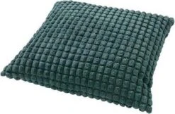 ROME - Sierkussen Uni 45x45 Cm - Sagebrush Green - Groen - Inclusief Binnenvulling -Dutch Decor 1200x787 7