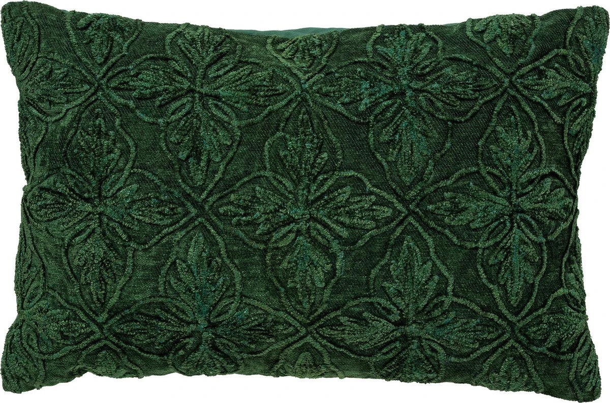 AMAR - Sierkussen Van Katoen 40x60 Cm Mountain View - Groen - Inclusief Binnenvulling 1 AMAR - Sierkussen Van Katoen 40x60 Cm Mountain View - Groen - Inclusief Binnenvulling