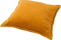 Set Van 2 Sierkussens - Dutch Decor CAITH - 50x50 Cm - Velvet - Golden Glow - Geel – Unikleur – Inclusief Binnenkussens -Dutch Decor 1200x794 7