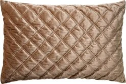 NIELS - Kussenhoes Velvet Gilded Beige 40x60 Cm - Exclusief Binnenkussen