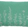 MADELIN - Kussenhoes Van Katoen Beveled Glass 40x60 Cm - Groen - Met Rits