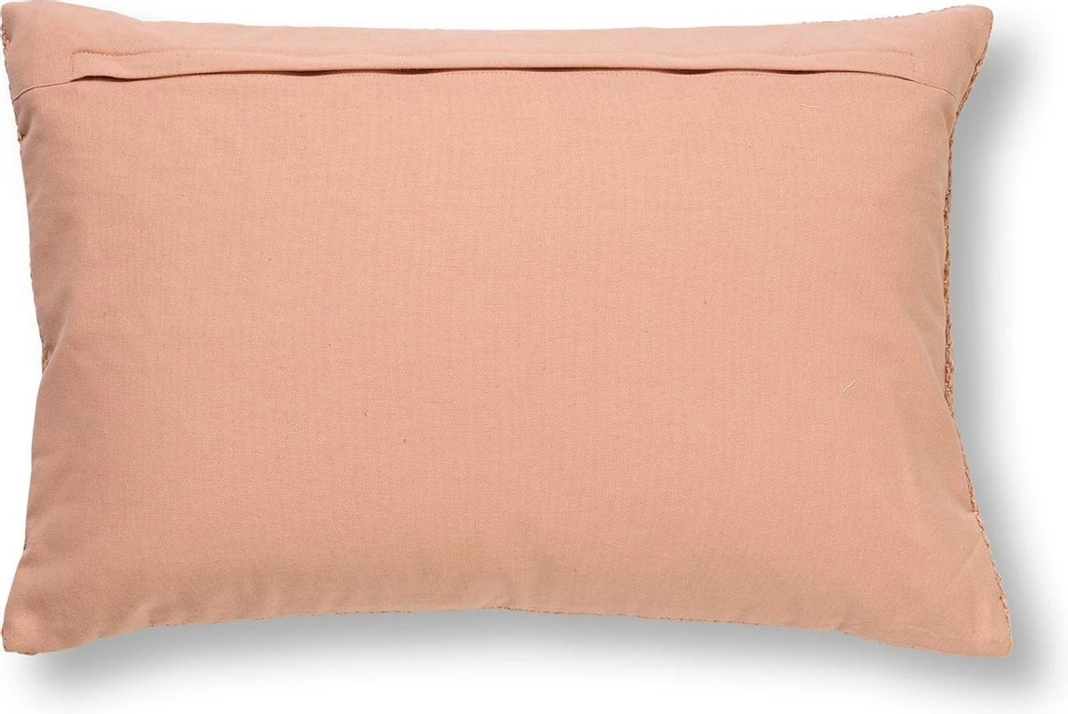 ARROW - Sierkussen Van Katoen Muted Clay 40x60 Cm - Roze - Inclusief Binnenvulling 2 ARROW - Sierkussen Van Katoen Muted Clay 40x60 Cm - Roze - Inclusief Binnenvulling - Afbeelding 2