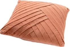GIDI - Sierkussen Velvet 45x45 Cm - Muted Clay - Roze - Inclusief Binnenvulling -Dutch Decor 1200x803 2