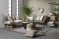 BURTO - Kussenhoes Van Gewassen Katoen Olijf 45x45 Cm - Groen - Exclusief Binnenkussen -Dutch Decor 1200x806 5