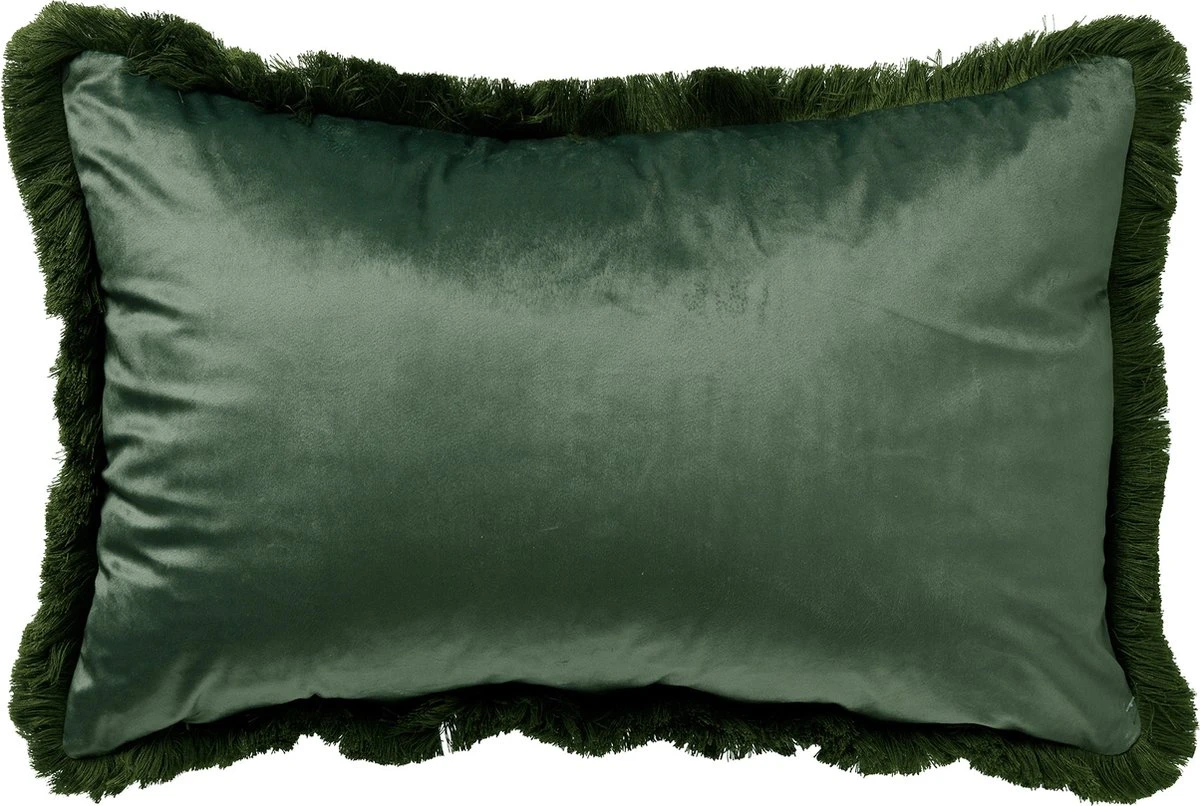 POSSY - Sierkussen Met Bloemenpatroon 40x60 Cm Chive - Groen - Inclusief Binnenvulling 2 POSSY - Sierkussen Met Bloemenpatroon 40x60 Cm Chive - Groen - Inclusief Binnenvulling - Afbeelding 2