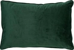 FINN - Kussenhoes Velvet Mountain View 40x60 Cm - Groen - Exclusief Binnenkussen