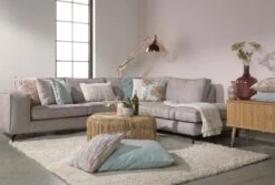 CAILIN - Kussenhoes Nude Multi 45x45 Cm - Roze - Met Rits -Dutch Decor 1200x809 5