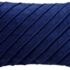 PACO - Sierkussen Velvet 40x60 Cm Insignia Blue - Blauw - Inclusief Binnenvulling