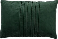 PAX - Sierkussen Velvet 40x60 Cm Mountain View - Groen - Inclusief Binnenvulling