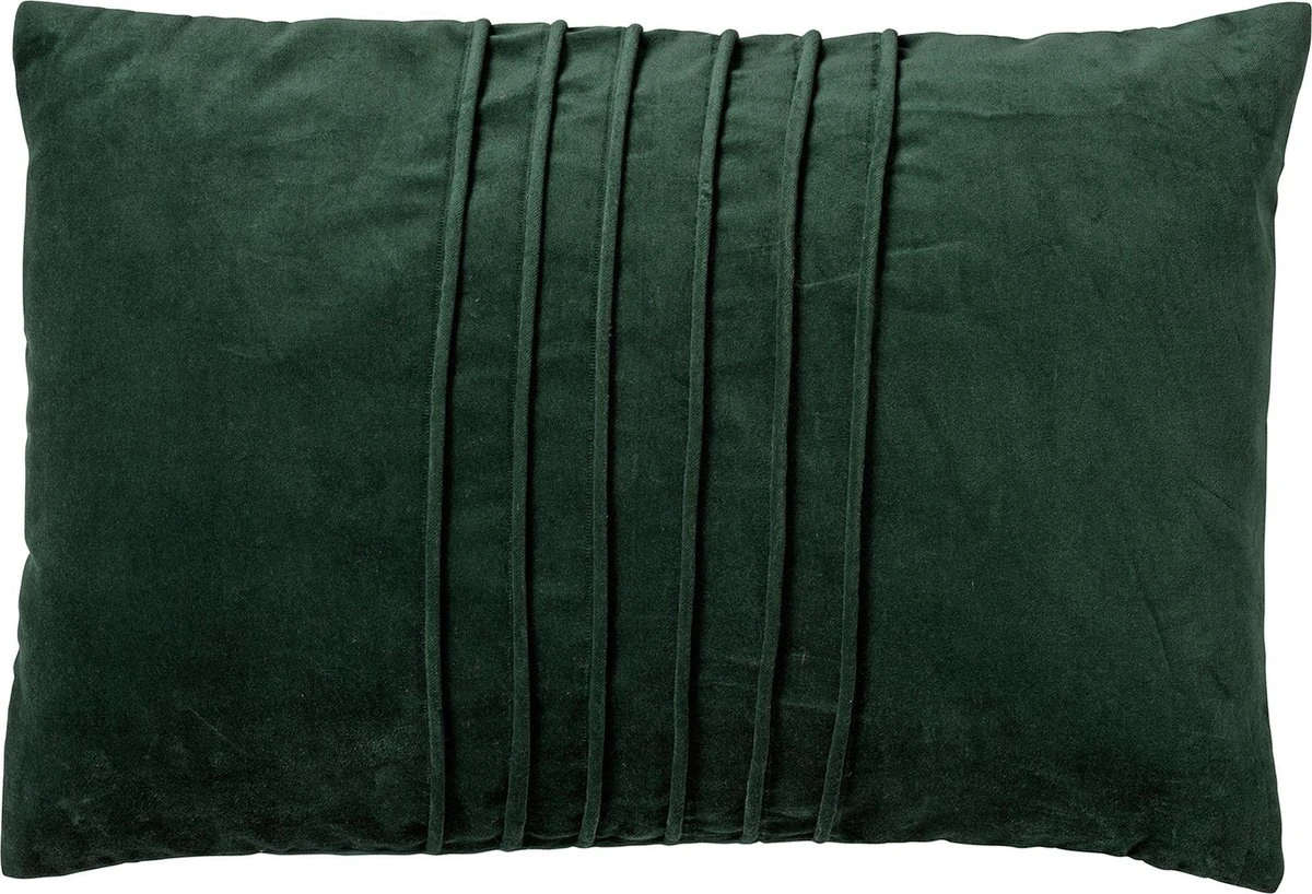 PAX - Sierkussen Velvet 40x60 Cm Mountain View - Groen - Inclusief Binnenvulling 1 PAX - Sierkussen Velvet 40x60 Cm Mountain View - Groen - Inclusief Binnenvulling