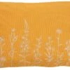 MADELIN - Sierkussen Van Katoen Golden Glow 40x60 Cm - Geel - Inclusief Binnenvulling