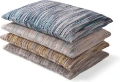 SUNIL - Sierkussen 40x60 Cm - Taupe - Beige - Bruin - Inclusief Binnenvulling -Dutch Decor 1200x826