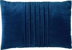 PAX - Kussenhoes Velvet 40x60 Cm Insignia Blue - Blauw - Exclusief Binnenkussen