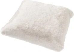 ZAYA - Kussenhoes Unikleur 45x45 Cm - Snow White - Wit - Superzacht - Exclusief Binnenkussen -Dutch Decor 1200x840 1