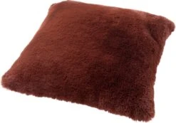 ZAYA - Kussenhoes Unikleur 45x45 Cm - Rocky Road - Bruin - Superzacht - Met Rits -Dutch Decor 1200x841