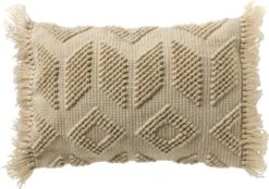 ODIN - Kussenhoes 40x60 Cm Pumice Stone - Beige - Exclusief Binnenkussen