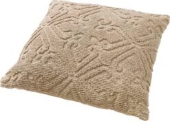 TIMME - Sierkussen Van Katoen Pumice Stone 45x45 Cm - Beige - Inclusief Binnenvulling -Dutch Decor 1200x856 3