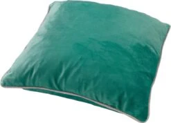 FINN - Kussenhoes Velvet 60x60 Cm - Spearmint - Groen - Met Rits -Dutch Decor 1200x863