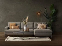 Dutch Decor - KAJA - Sierkussen Rond Velvet 40 Cm - Tobacco Brown - Bruin -Dutch Decor 1200x887