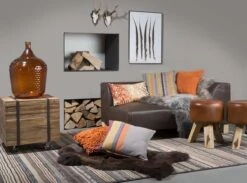 Dutch Decor DENES - Sierkussen Taupe 45x45 Cm - Inclusief Binnenkussen -Dutch Decor 1200x889