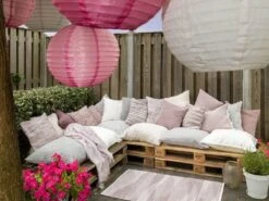 CESAR - Kussenhoes Aubergine 40x60 Cm - Groen - Met Rits -Dutch Decor 1200x900 13