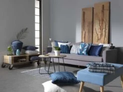 SAMLA - Kussenhoes 40x60 Cm - Donkerblauw - Exclusief Binnenkussen -Dutch Decor 1200x900 4