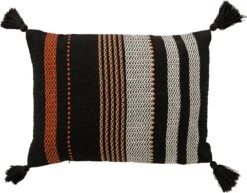 VOORDEELSET - Far Far Away - Sierkussen Tamar 45x45 Cm - Sierkussen Tamar 40x60 Cm - Plaid Charlie - Raven - Set Van 3 Stuks - Inclusief Binnenkussen -Dutch Decor 1200x937 5