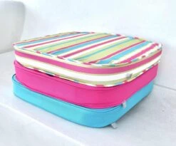 Dutch Decor - SUNNY - Stoelkussen Met Strepen Multicolor 44x46x5 Cm - Model PK1 - Zitkussen -Dutch Decor 1200x995 5