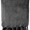 Dutch Decor - FLORIJN - Plaid Fleece 150x200 Cm - Charcoal Gray - Antraciet - Superzacht - Met Franjes - Deken