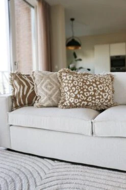 LILO - Kussenhoes Van Katoen 40x60 Cm Tobacco Brown - Bruin - Met Rits -Dutch Decor 800x1200 6