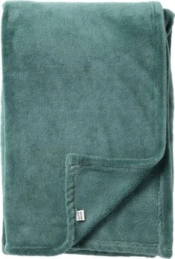Dutch Decor - HARVEY - Plaid Fleece 150x200 Cm - Sagebrush Green - Groen - Superzacht - Deken