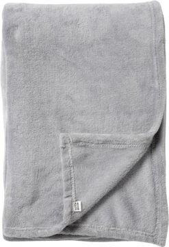 Dutch Decor - HARVEY - Plaid Fleece 150x200 Cm - Micro Chip - Grijs - Superzacht - Deken