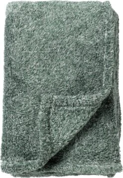 Dutch Decor - OSCAR - Plaid Mountain View 140x180 Cm - Groen - Deken