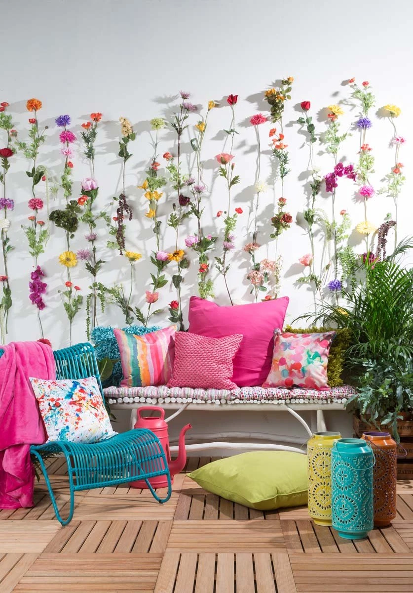 PRIEM - Kussenhoes Multi 45x45 Cm - Exclusief Binnenkussen 5 PRIEM - Kussenhoes Multi 45x45 Cm - Exclusief Binnenkussen - Afbeelding 5