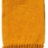 Dutch Decor - JUNE - Plaid Van Katoen 140x180 Cm Golden Glow - Geel - Deken