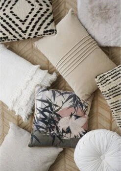 Dutch Decor - KAJA - Sierkussen Rond Velvet 40 Cm - Snow White - Wit -Dutch Decor 850x1200 2