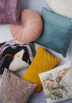 FINN - Sierkussen Velvet 45x45 Cm - Sagebrush Green - Groen - Inclusief Binnenvulling -Dutch Decor 850x1200