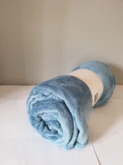 Dutch Decor - BILLY - Plaid Flannel Fleece 150x200 Cm - Provincial Blue - Blauw - Superzacht - Deken -Dutch Decor 899x1200 17