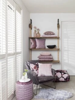 RUFIN - Kussenhoes Lila 45x45 Cm - Met Rits -Dutch Decor 900x1200 1