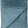 Dutch Decor - CHARLIE - Plaid Flannel Fleece XL - 200x220 Cm - Provincial Blue - Blauw - Deken