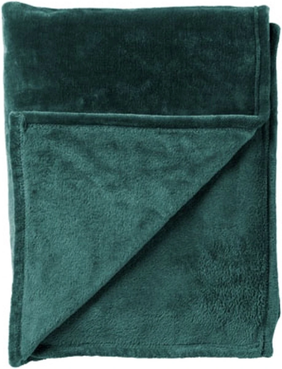 Dutch Decor - CHARLIE - Plaid Flannel Fleece XL - 200x220 Cm - Sagebrush Green - Groen - Deken 5 Dutch Decor - CHARLIE - Plaid Flannel Fleece XL - 200x220 Cm - Sagebrush Green - Groen - Deken - Afbeelding 5