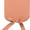 Dutch Decor - JAVA - Stoelkussen Met Lint Muted Clay 40x40 Cm - Roze - Zitkussen