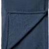 Dutch Decor - CHARLIE - Plaid Flannel Fleece XL - 200x220 Cm - Insignia Blue - Blauw - Deken