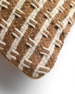 DANA - Kussenhoes Van Katoen Tobacco Brown 40x60 Cm - Bruin - Exclusief Binnenkussen -Dutch Decor 960x1200 7