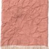 Dutch Decor - FLORINE - Plaid 140x180 Cm Muted Clay - Roze - Deken