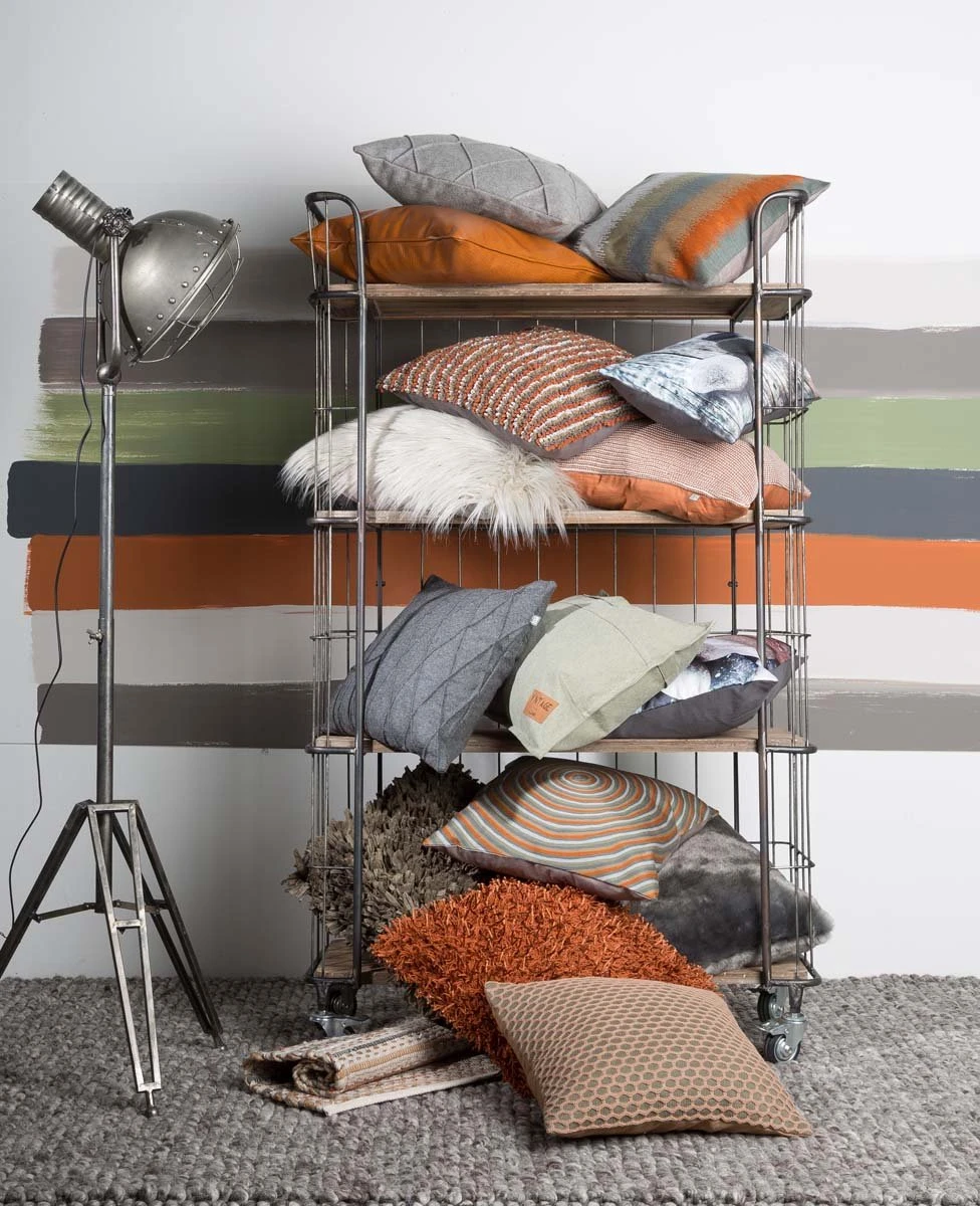 SPECAN - Kussenhoes 45x45 Cm - Camel - Bruin - Met Rits 5 SPECAN - Kussenhoes 45x45 Cm - Camel - Bruin - Met Rits - Afbeelding 5